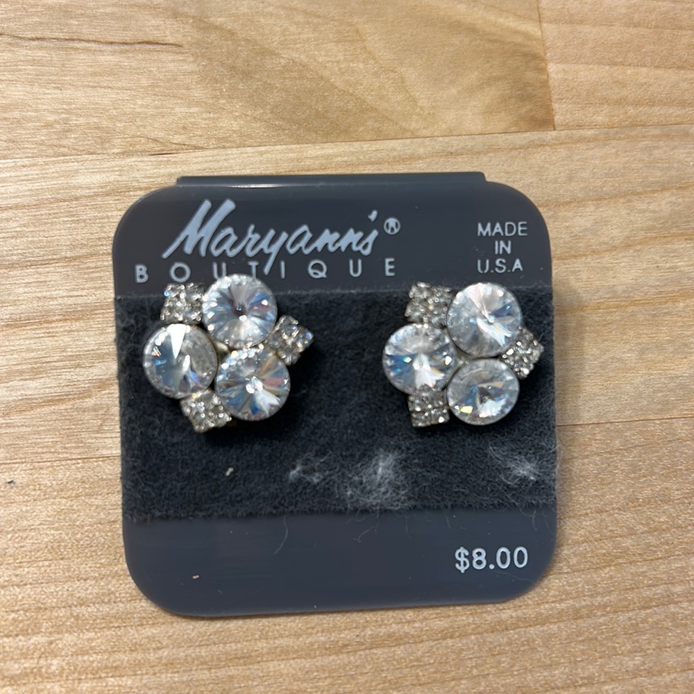 Vintage earrings from 1980s